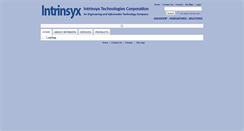 Desktop Screenshot of intrinsyx.com